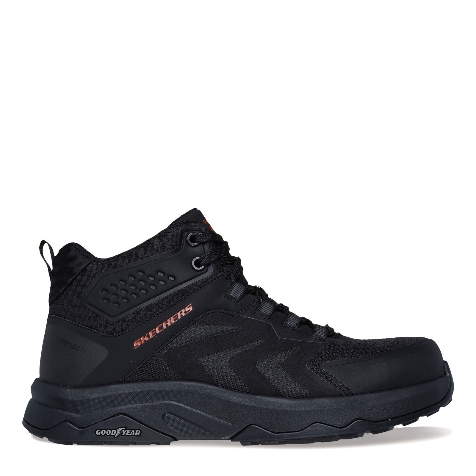 skechers high tops black