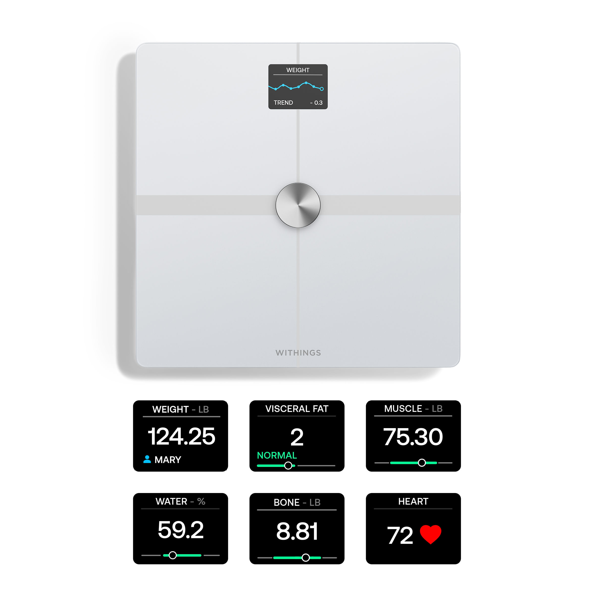 Withings Body+ Body sold Composition Wi-Fi Smart Scale