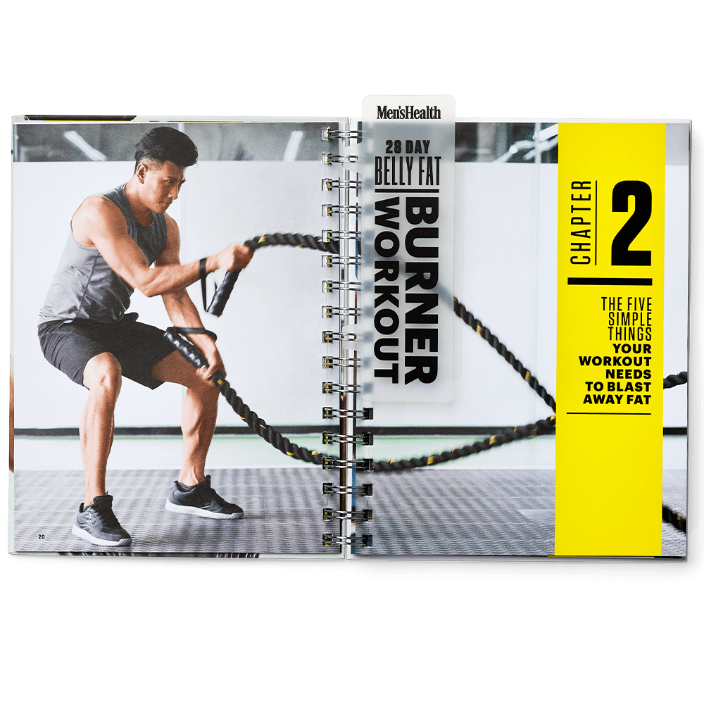 Men s Health 28 Day Belly Fat Burner Workout Men s Health Shop