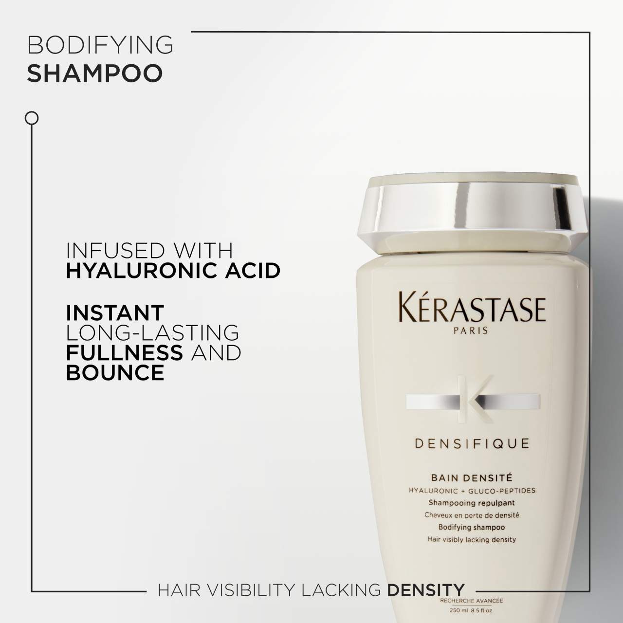 Kerastase Densifique Bain shampoo for men for thinning store hair increases volume