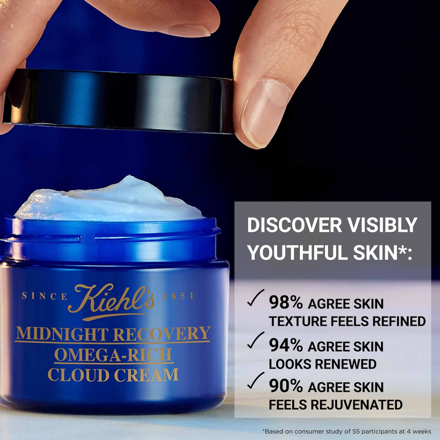 Midnight Recovery Omega-Rich Cloud Cream - Kiehl's Since