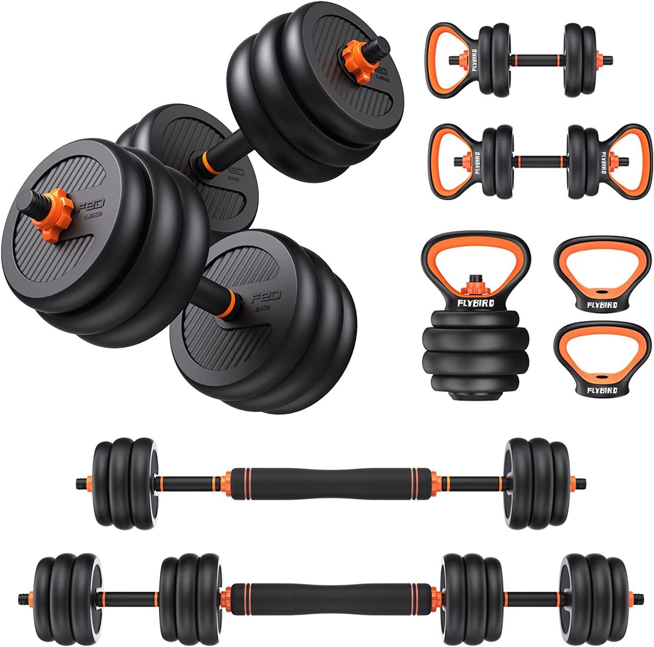 Flybird <br> <b>Adjustable Dumbbell Set</b>