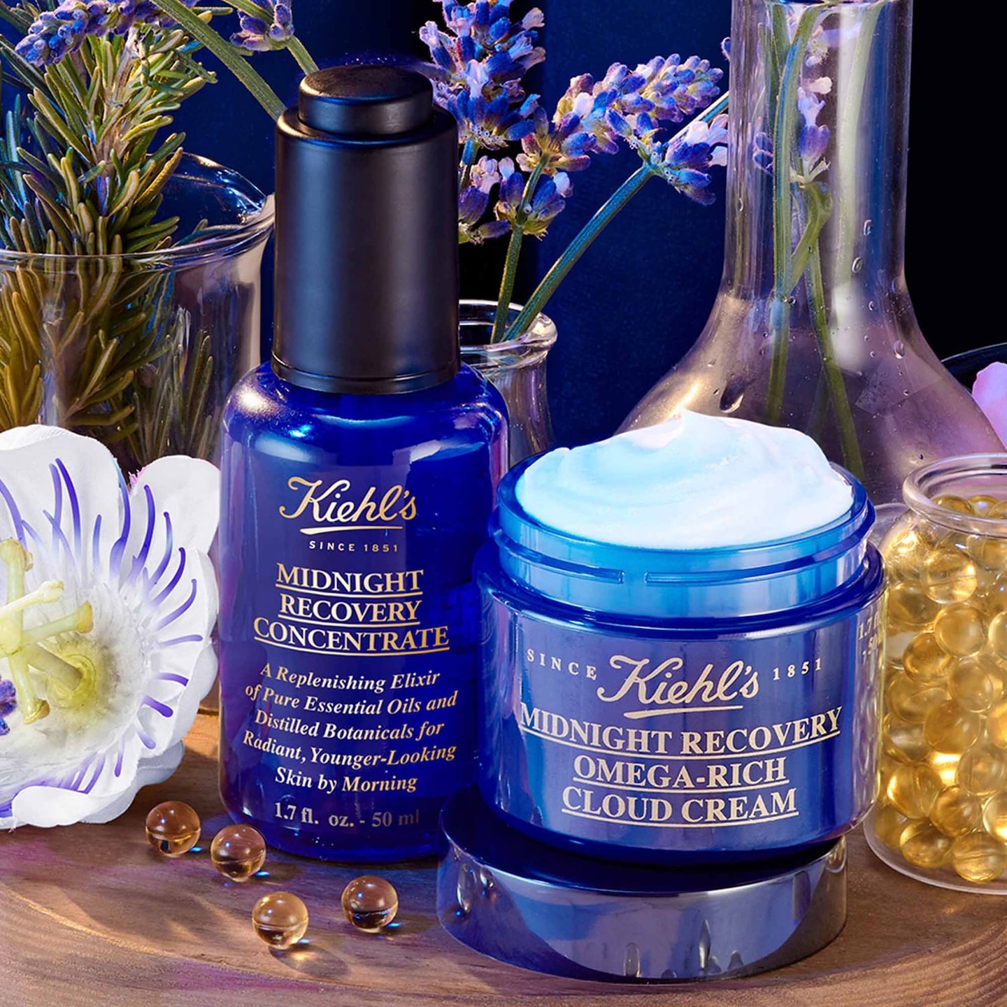 Midnight Recovery Omega-Rich Cloud Cream - Kiehl's Since