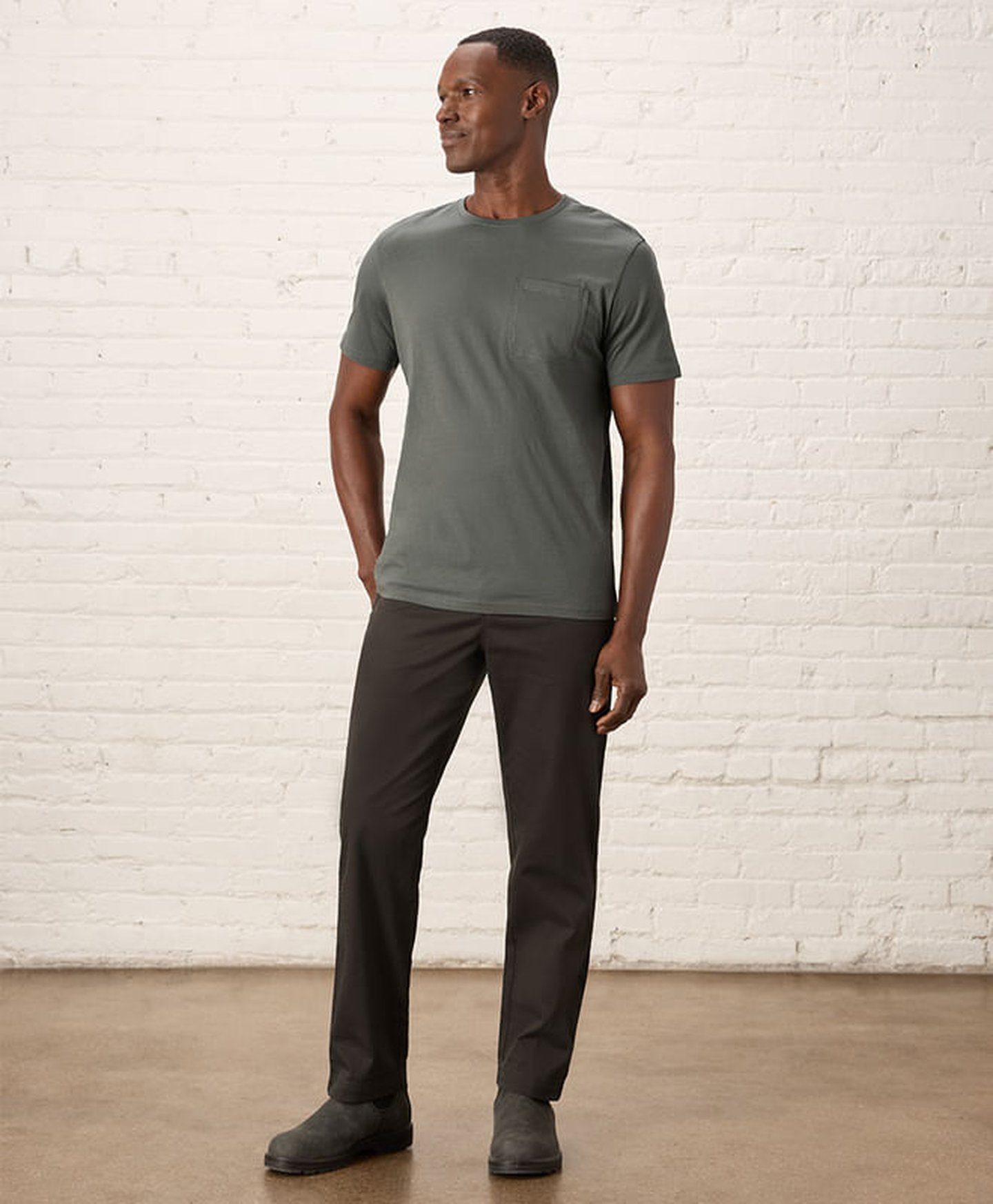 Organic Cotton Daily Twill Midweight Pant - 32