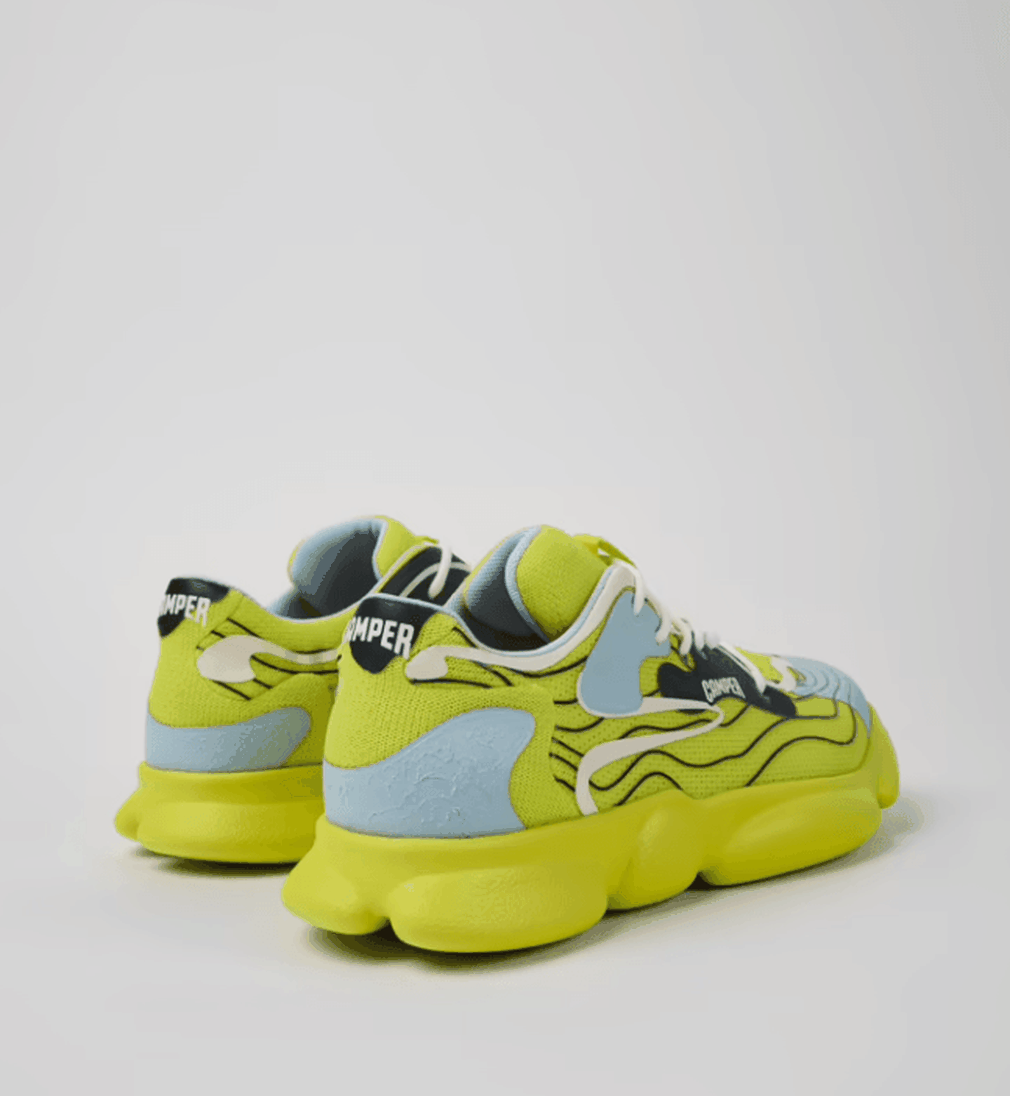 靴 CAMPER Karst 41 Karst Black Sneakers for Men - Spring/Summer collection