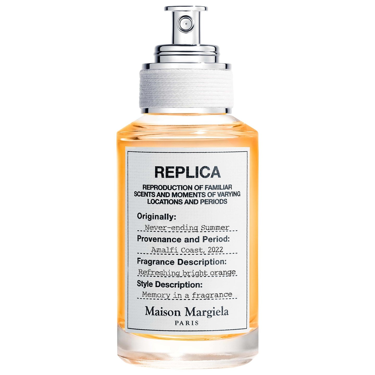 replica' Never-ending Summer Eau De Toilette With Orange And