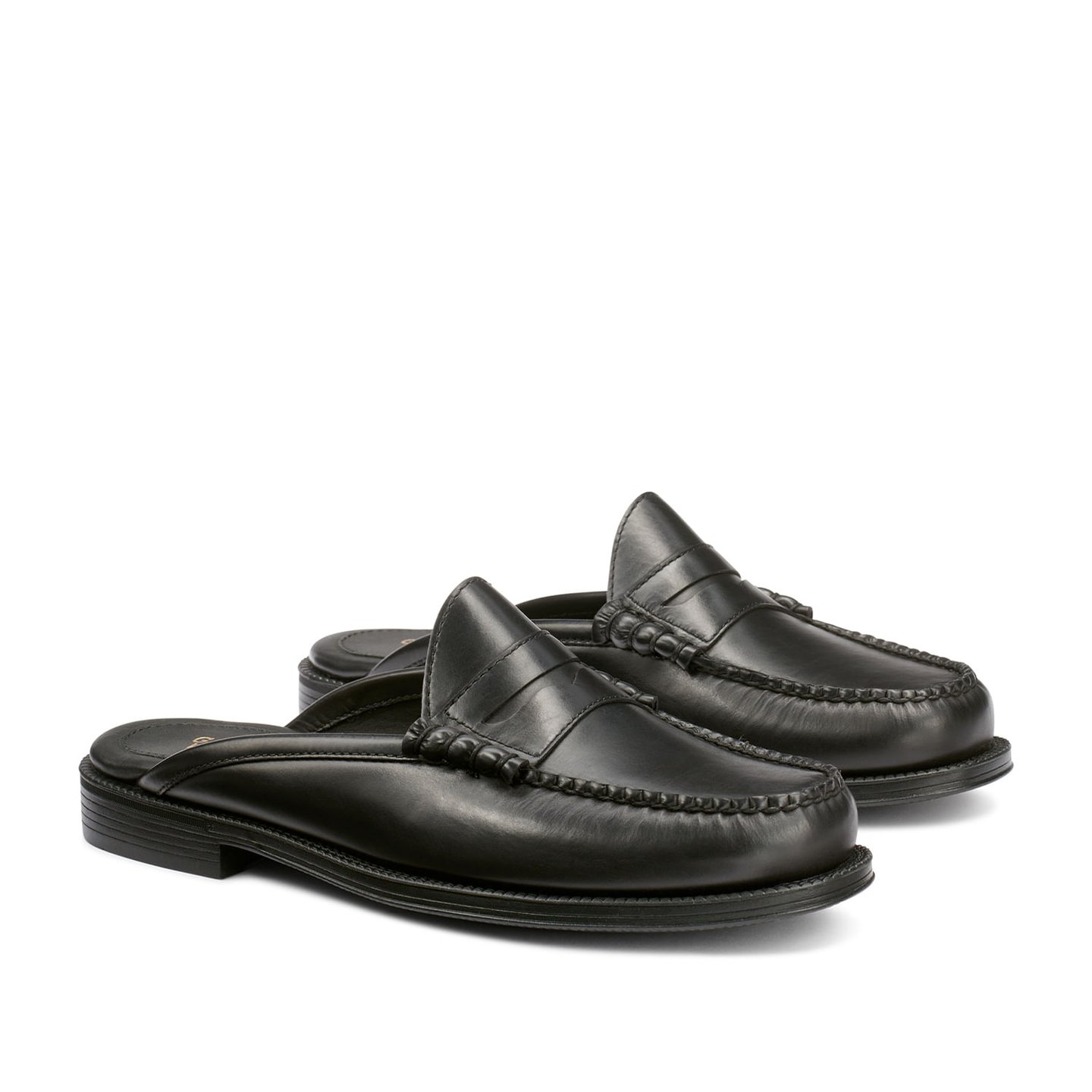 G.h. Bass Men's Winston Mule Easy Weejun In Black | Men's