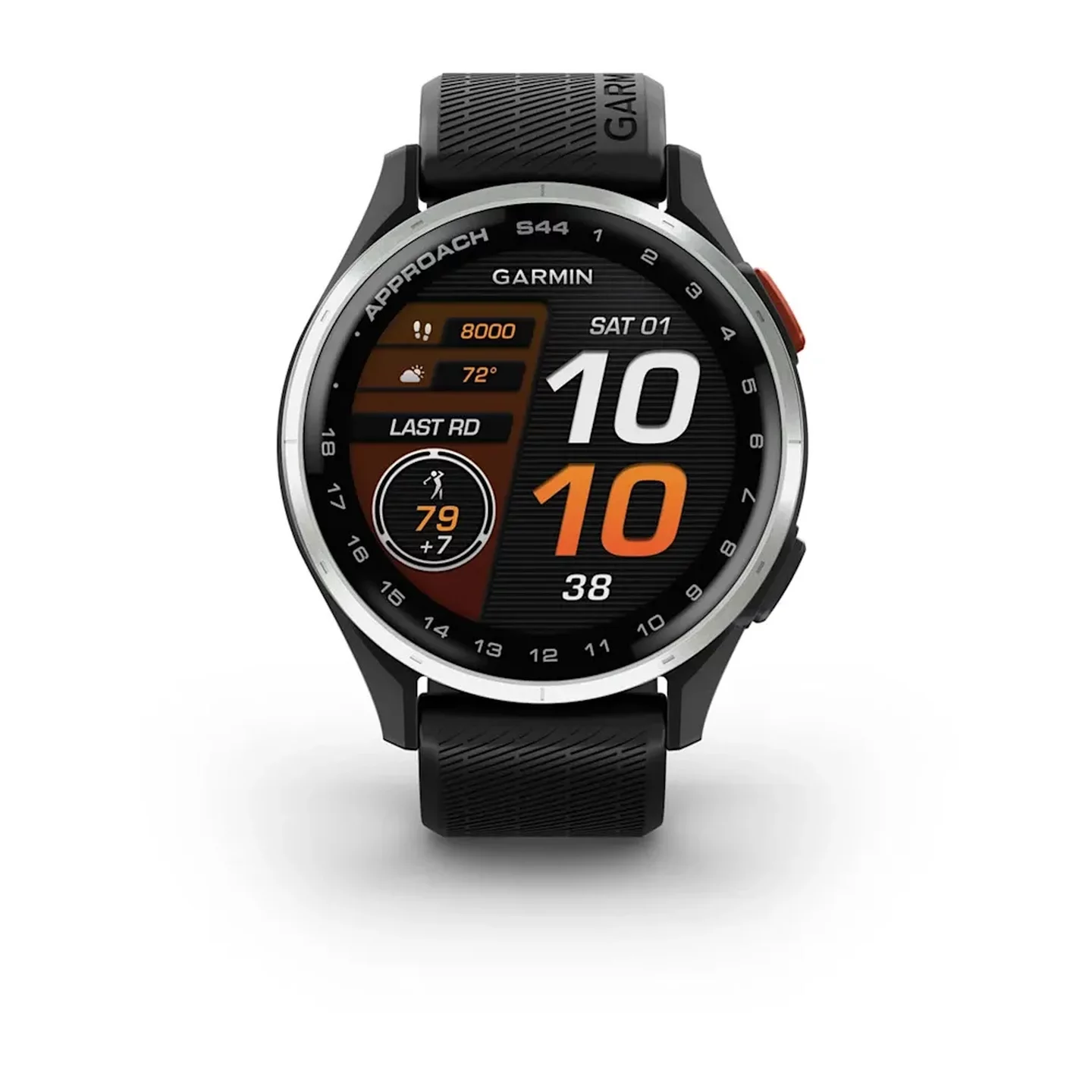 【お買い得！】 Silver S44, Approach / Shop Health Men's | Silicone Black ラウンド用品・アクセサリー